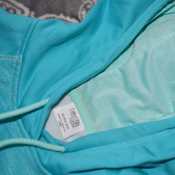 Blue Danskin Athletic Hoodie - Picture 2 of 2
